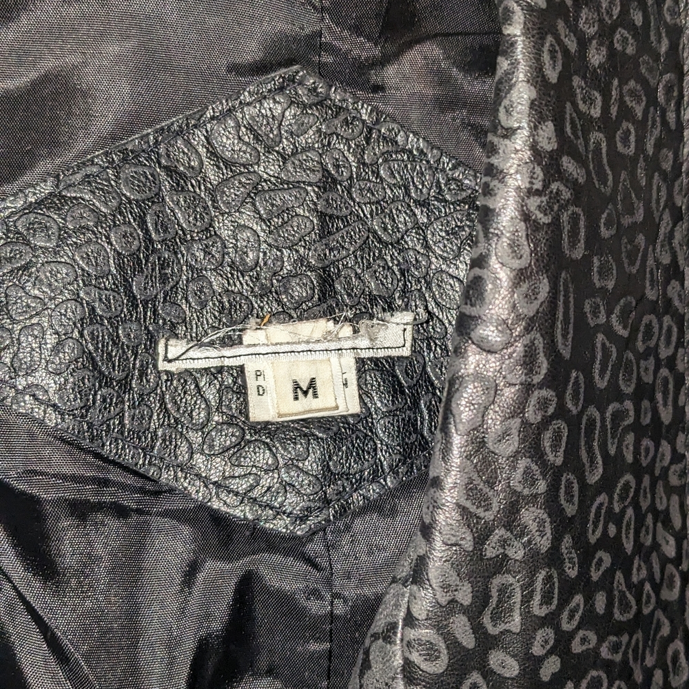 Lightweight Leather Jacket - Picture 2 of 3